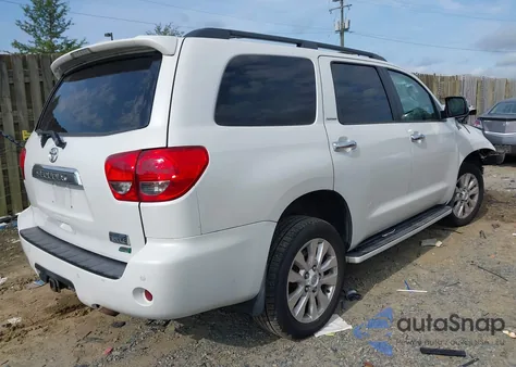 2013 Toyota Sequoia Platinum from USA, damaged, VIN 5TDDW5G12DS077273